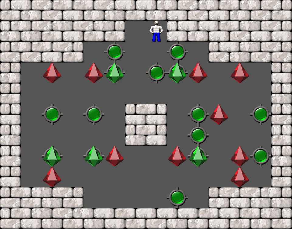 Сокобан More Bugs collections уровень 143